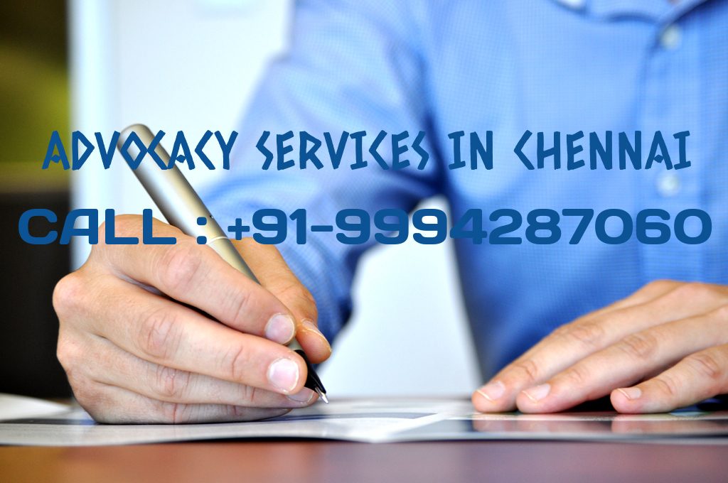 ADVOCACY SERVICES AT CHENNAI