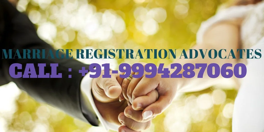 Lawyers for Marriage registration in chennai