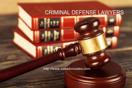 ADVOCATES FOR CRIMINAL DEFENSE IN CHENNAI