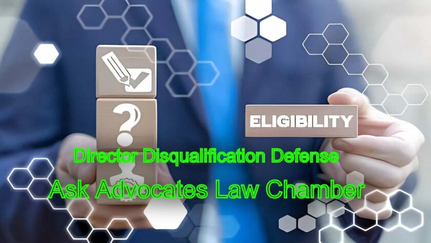 Director Disqualification Defense: Premier Legal Support for Company Directors