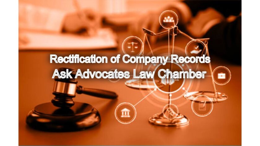 Rectification of Company Records: Expertise and Advocacy in Corporate Compliance