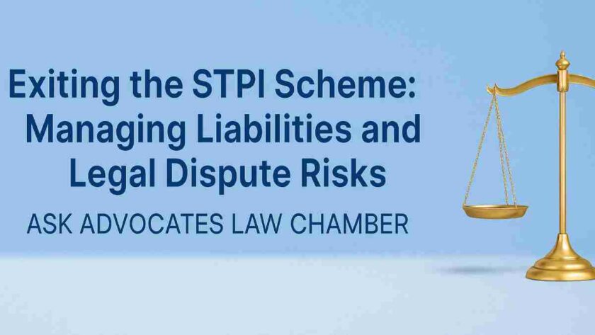 Exiting the STPI Scheme: Managing Liabilities and Legal Dispute Risks