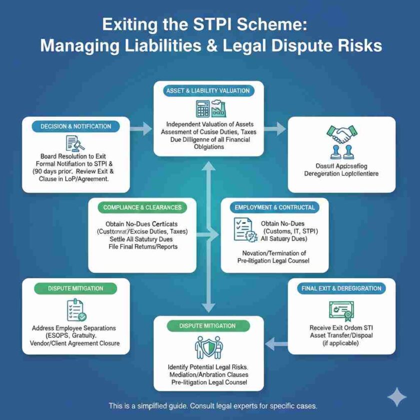 Exiting the STPI Scheme: Managing Liabilities and Legal Dispute Risks
