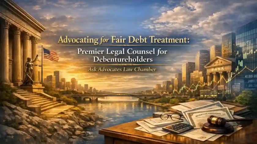 Advocating for Fair Debt Treatment: Premier Legal Counsel for Debentureholders