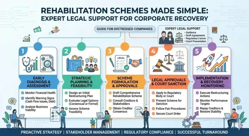 Rehabilitation Schemes Made Simple: Expert Legal Support for Corporate Recovery