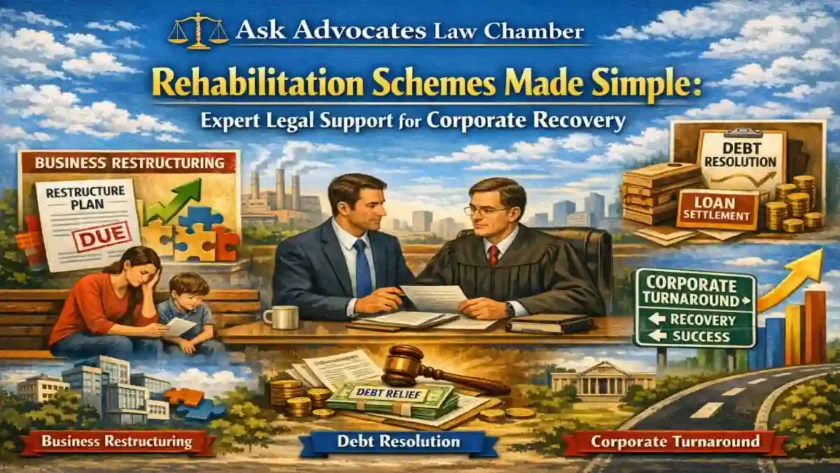 Rehabilitation Schemes Made Simple: Expert Legal Support for Corporate Recovery