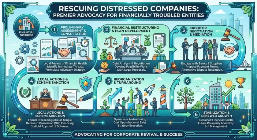 Rescuing Distressed Companies: Premier Advocacy for Financially Troubled Entities