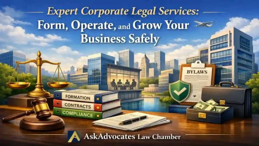 Expert Corporate Legal Services: Form, Operate, and Grow Your Business Safely