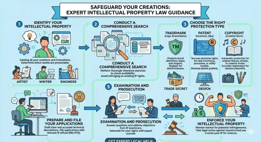 Safeguard Your Creations: Expert Intellectual Property Law Guidance