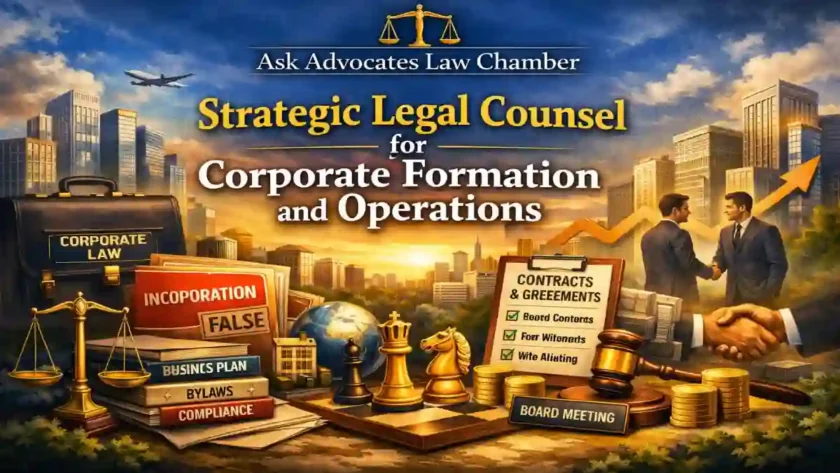 Strategic Legal Counsel for Corporate Formation and Operations