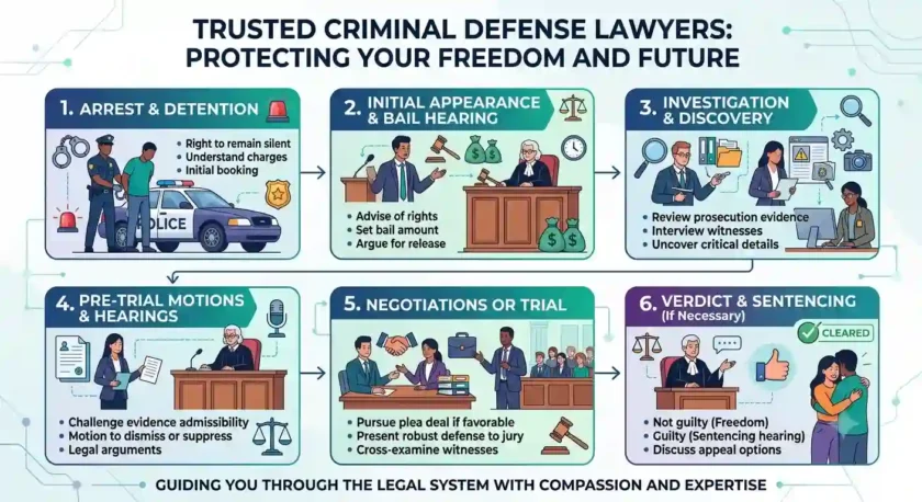 Trusted Criminal Defense Lawyers: Protecting Your Freedom and Future