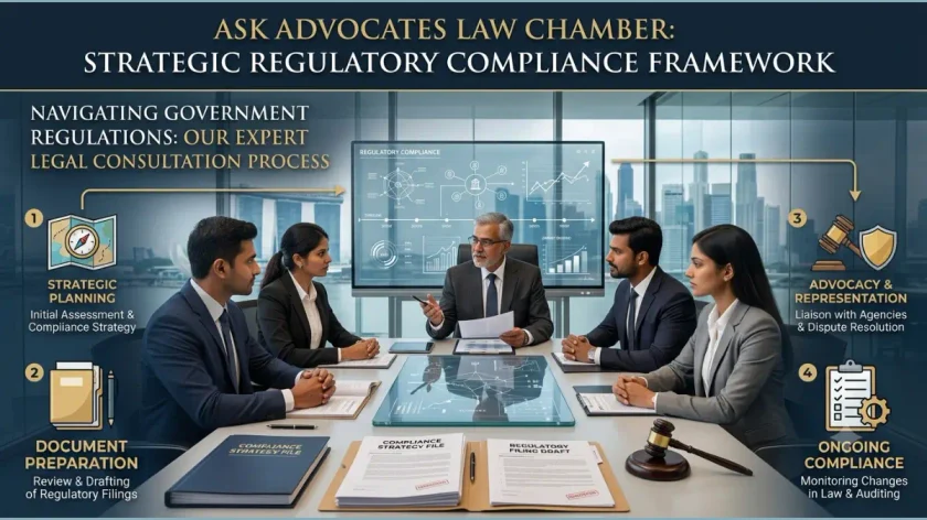 Navigating Government Regulations_ Expert Legal Counsel for Administrative Matters - infographic image